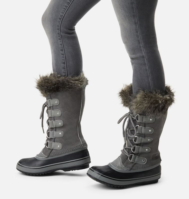 Sorel Joan of Arctic™ Low - Womens Snow Boots Grey/Black - 375864BEC